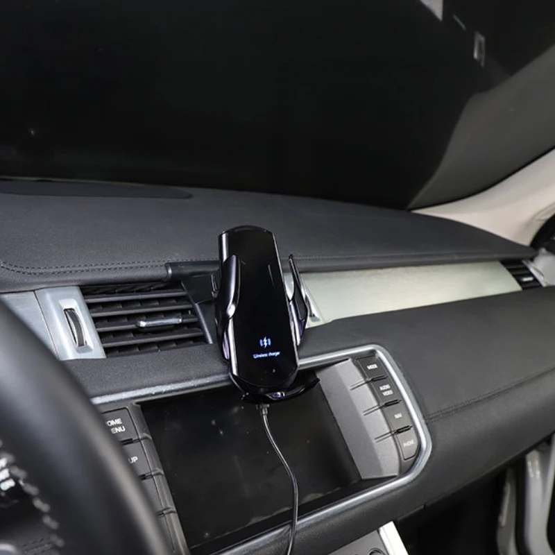 

Car Central Control Air Outlet Mobile Phone Holder GPS Navigation Bracket Interior Car Accessories For Land Rover Evoque 2012-18