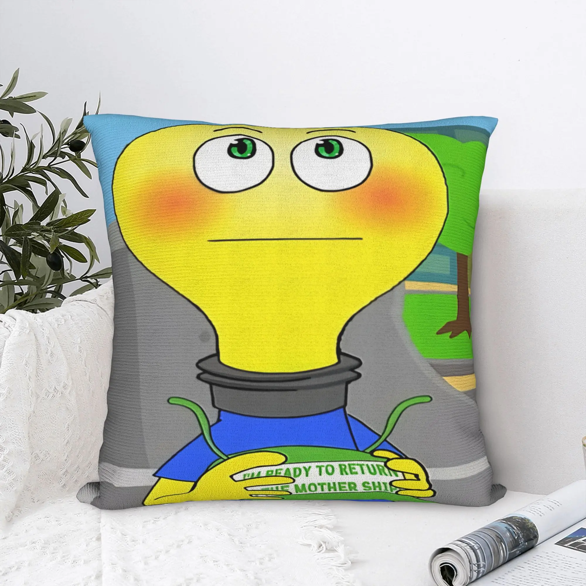 Home Decor F-Fact A-Attack Adventures Pillowcase Stuff  Pillow Cover Square Multiple Sizes