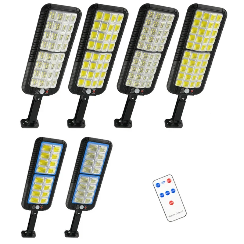 

New Solar Street Light Outdoor Waterproof Garden Human Movement Sensing Dark Automatic Wall Lighting Small Street Light