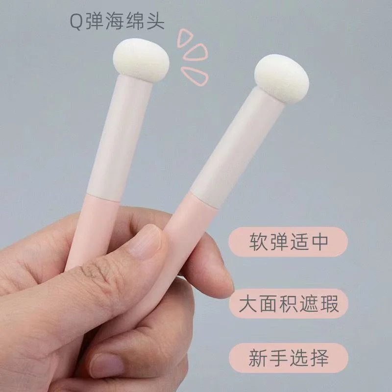 kuu Vendoji Gesichtskosmetikpinsel, Foundation-Puder, Make-up-Pinsel, flache Oberseite, Concealer-Puder, Holzgriff, hochwertiges kosmetisches Werkzeug für Künstler