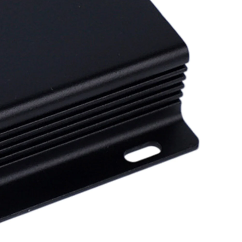 Aluminum Housing 25x71x80mm Black Anodized for For diy Relay Power Supply Electronic Projects and Circuit Board Protection