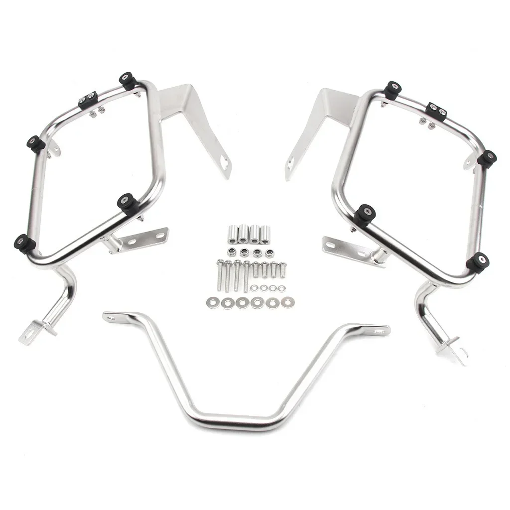 Motorcycle Panniers Rack For SUZUKI V-strom 250 DL250 Stainless Steel Saddle Bags Steady,side Frame and Side Box Fixing Bracket