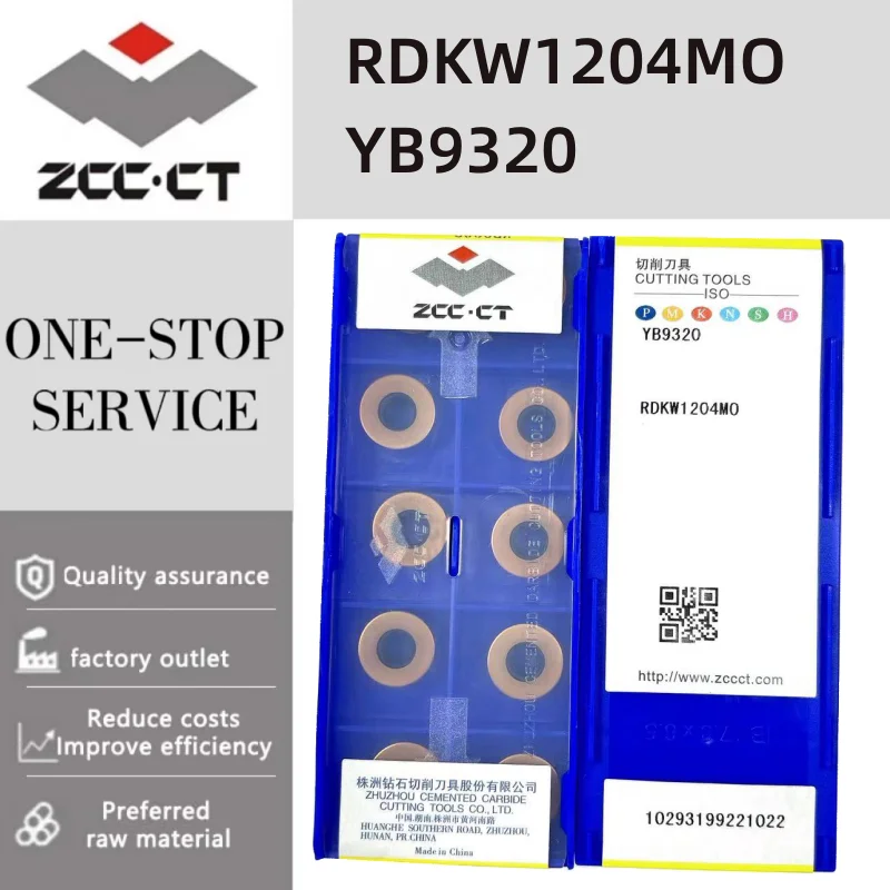 

ZCC.CT RDKW1204MO YB9320/YBC301/YBC302/YBG302/YBG102/YBG202/YBG205/YBM251/YBM253/YBM351 Original CNC insert turning tool