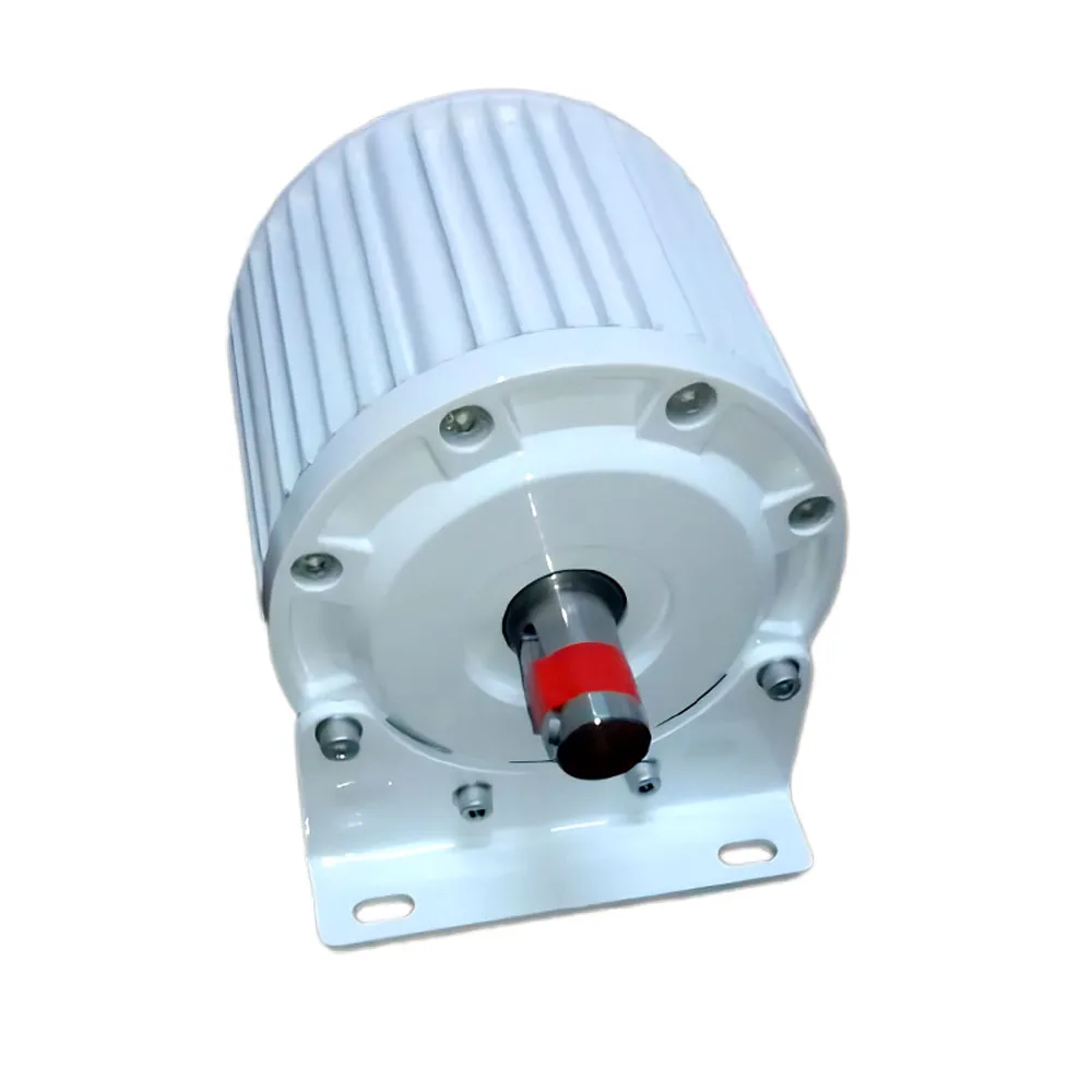 20KW Permanent Magnet Generator 48V 96V 220V 230V 380V Low Speeds Electric Power Generator With DC Motor For Home Use