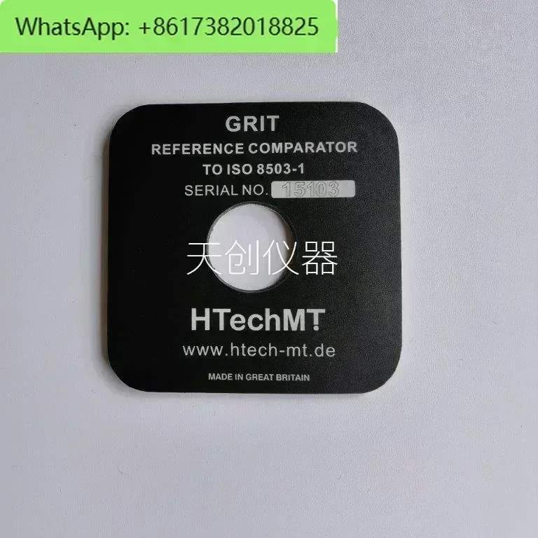 

Пластина для сравнения шероховатости Gaoke SP125-G GRIT Сравнивание пескоструйной обработки Образец Elcometer E125-1
