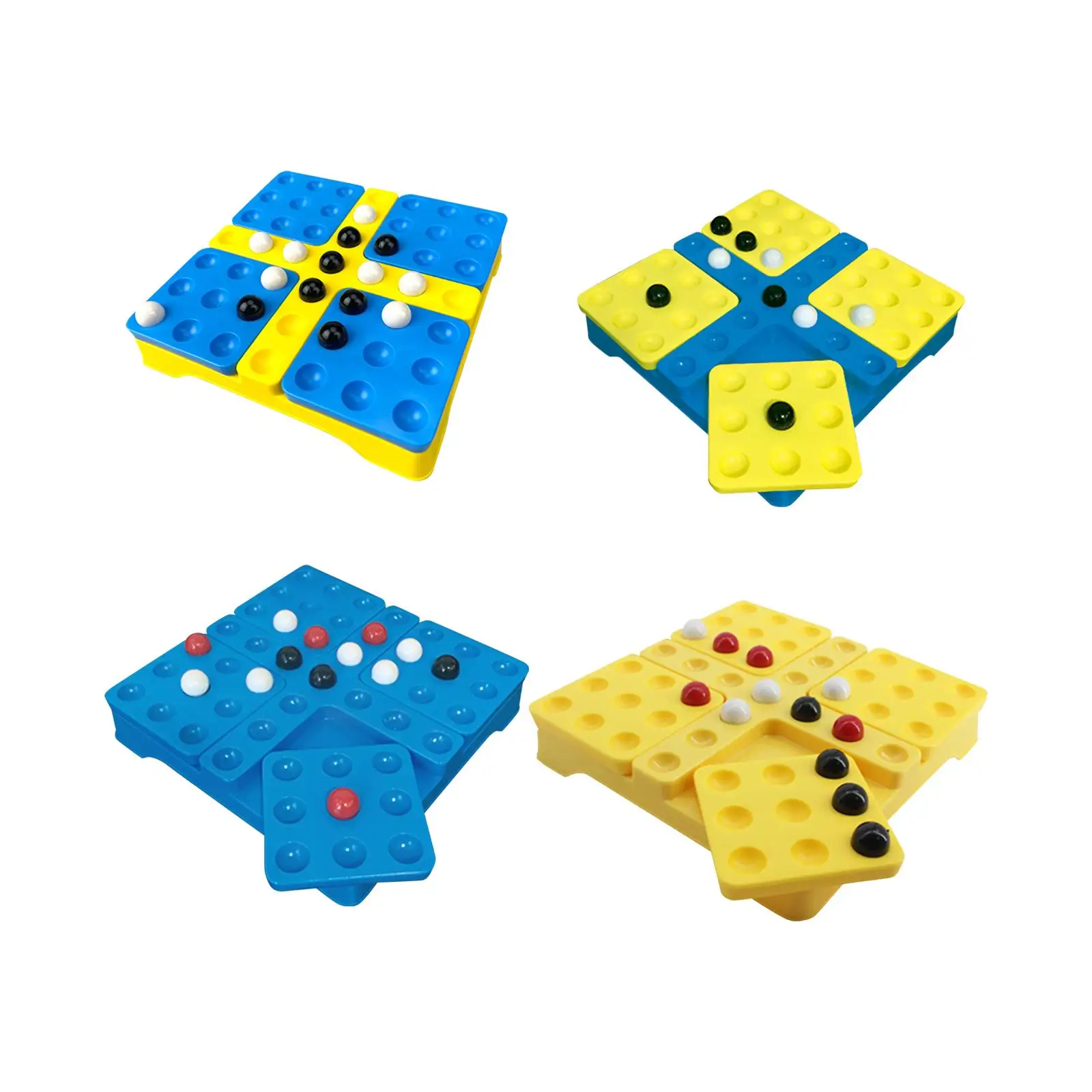 Gomoku juguete Montessori giratorio, mano, ojo, habilidad, juego competitivo para dormitorio