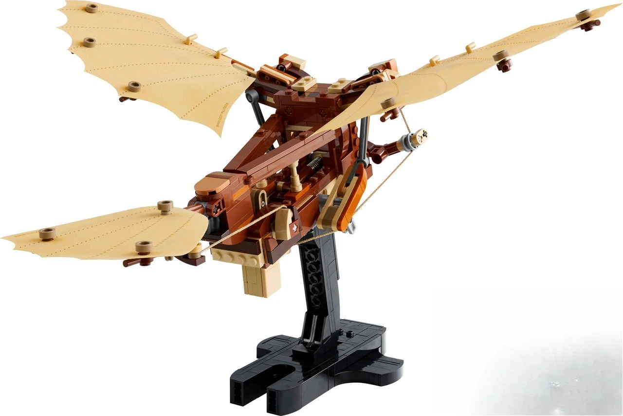 Juego de bloques de construcción de máquina voladora Compatible con partículas Legoed adecuadas para regalos de Navidad 10363