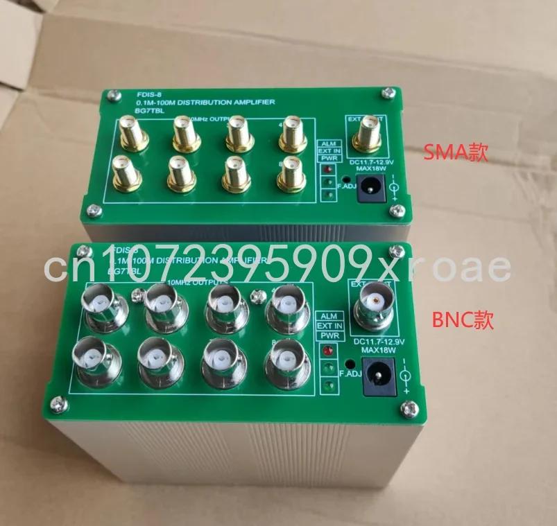 FDIS-8 Clock Signal Frequency Divider Distribution Amplifier 0.1M-100M