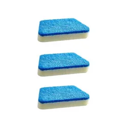 Long Wall Ceramic Cleaning Brush Household Floor Bathtub Brushes Sponge Scrubber 90 Degree Rotating for Toilet Carpet