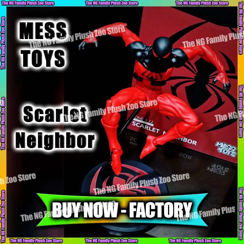 

В наличии: Игрушки-фигурки Человек-паук (Спайд-мен) в красно-черном костюме, Симбиот, Скарлет-Нэйбор, аниме-модели, подарки, игрушки