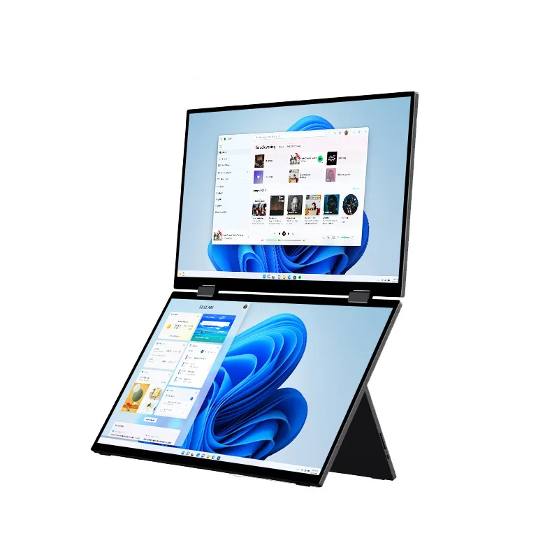 

15.6 inch stock trading portable monitor, computer expansion dual screen, folding high definition external screen
