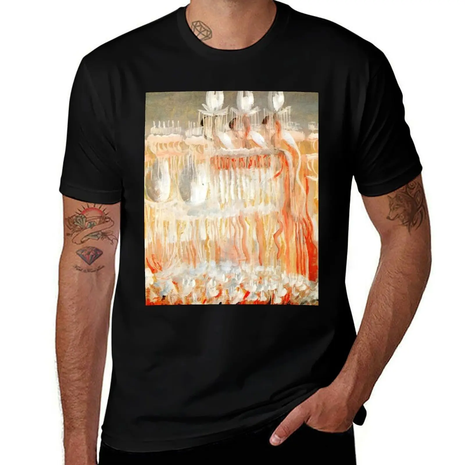 Creation of the World VIII by Ciurlionis T-Shirt t shirts with prints man t shirts graphic T-Shirt