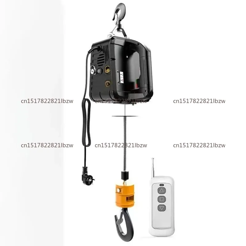 500Kg Portable Electric Hoist Crane Lifting Equipment for Home Improvement Car Cargo Handling Production Workshop