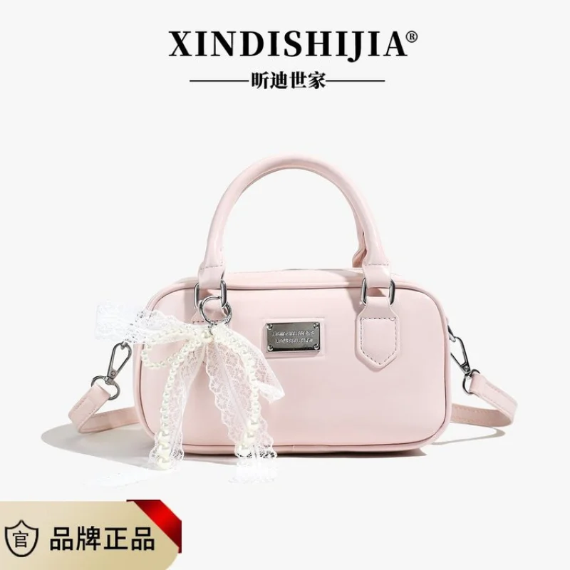 

Vintage Bamboo Handle Bag Women Designer Elegant Retro Shoulder Tote