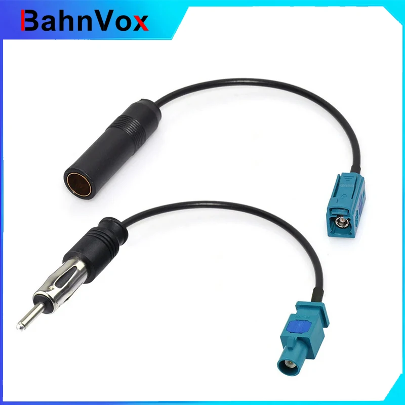 Car FM AM Stereo Radio Antenna Fakra Adapters Cables for Fakra Z Female to Din Female Fakra Z Male to DIN Male Adapters