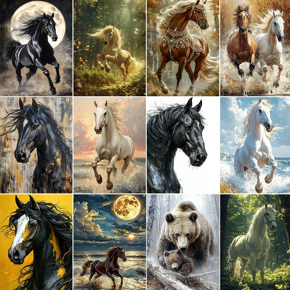 Animals Horse Digit…