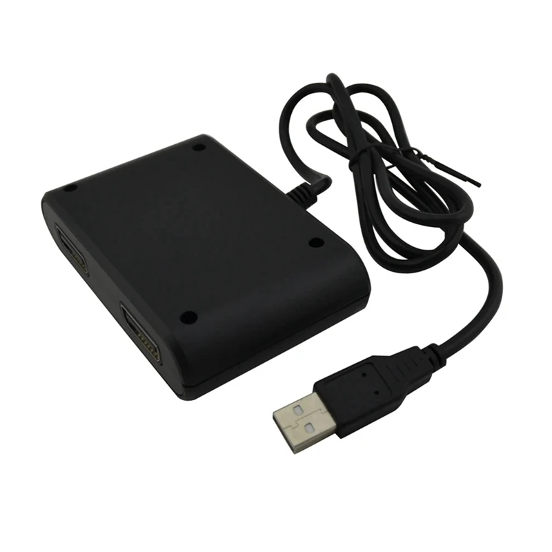 USB Controller Adapter For Sega Saturn SS Controller Game Pad To PC USB Adapter Dual Port