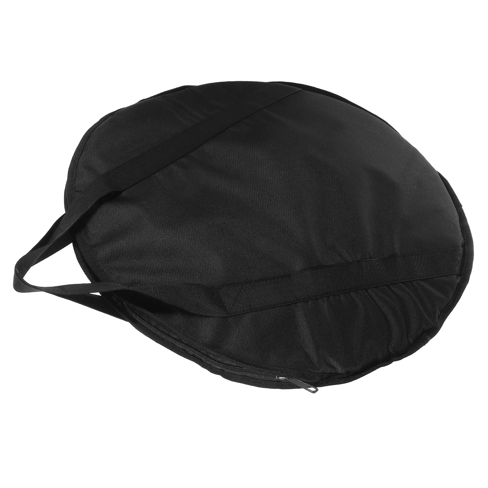 

Round Storage Bag Instrument Carrying Case Cymbal Hand Supply Pouch Container Cotton Tote