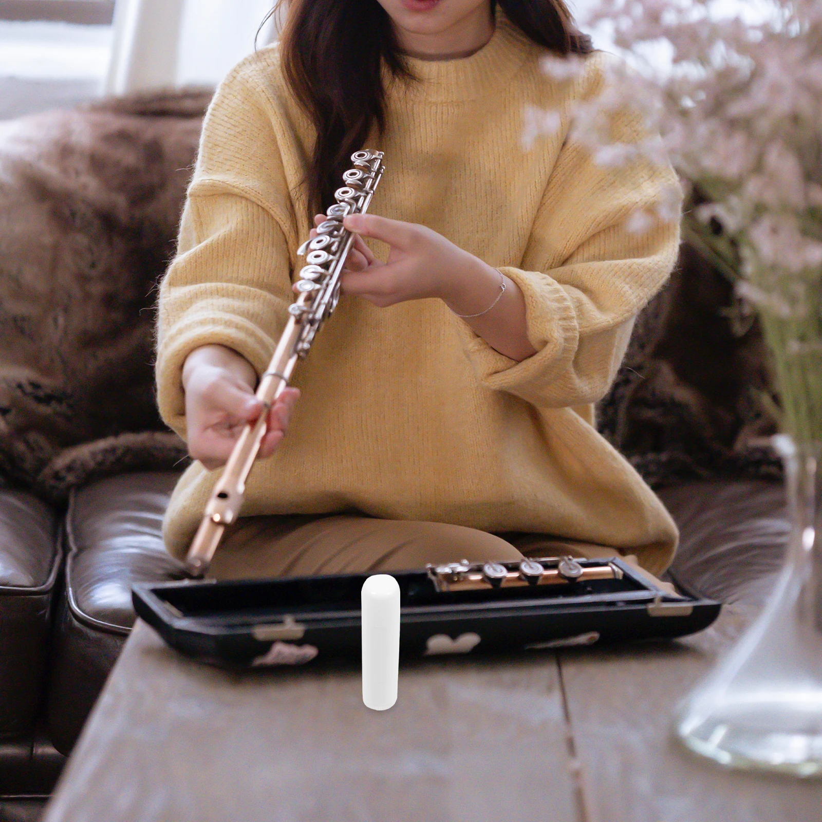 

Cotton Stainless Cleaning Maintenance Set for Wind Instruments Sound Hole Tools Supply Clarinet Saxophone Gloves Soft