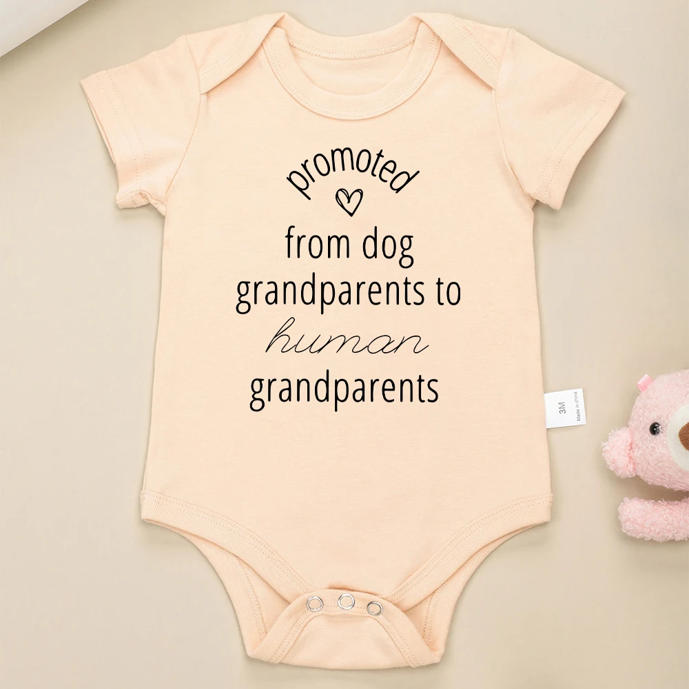 Funny Newborn Clothes Pregnancy Announcement Baby Boy Girl Onesies Cotton Cozy Soft Skin -friendly Infant Outfits Fine Gift