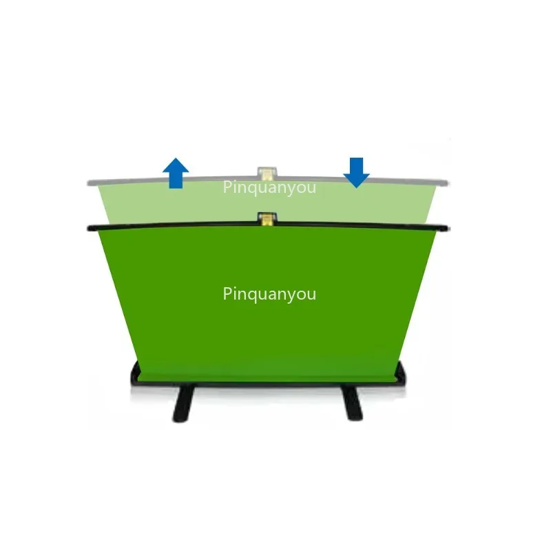 GS-200  200*200cm Portable Collapsible Green Screen Photography Background