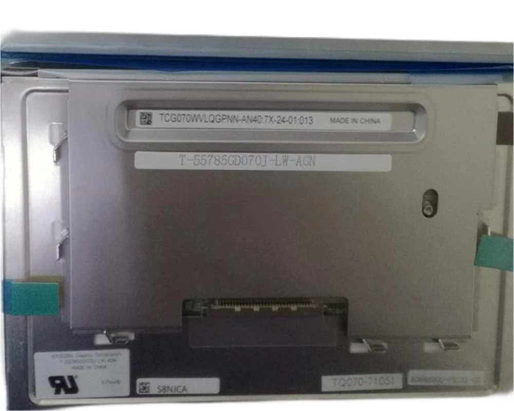 Layar tampilan LCD TCG070WVLQGPNN-AN40 800*480 7 inci