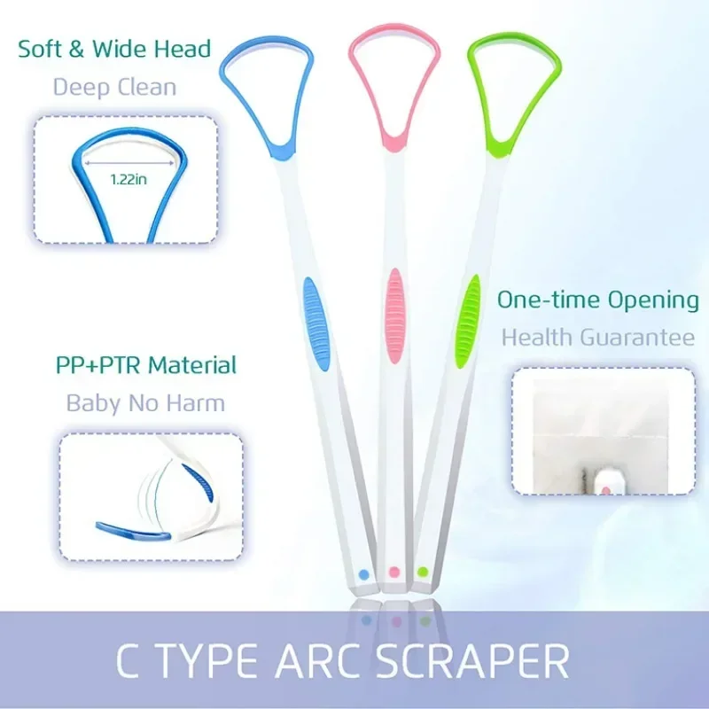Zungen schaber weiche Silikon Zungen bürste Reinigung der Oberfläche der Zunge Mun drein igungs bürsten Reiniger frischer Atem Gesundheits wesen