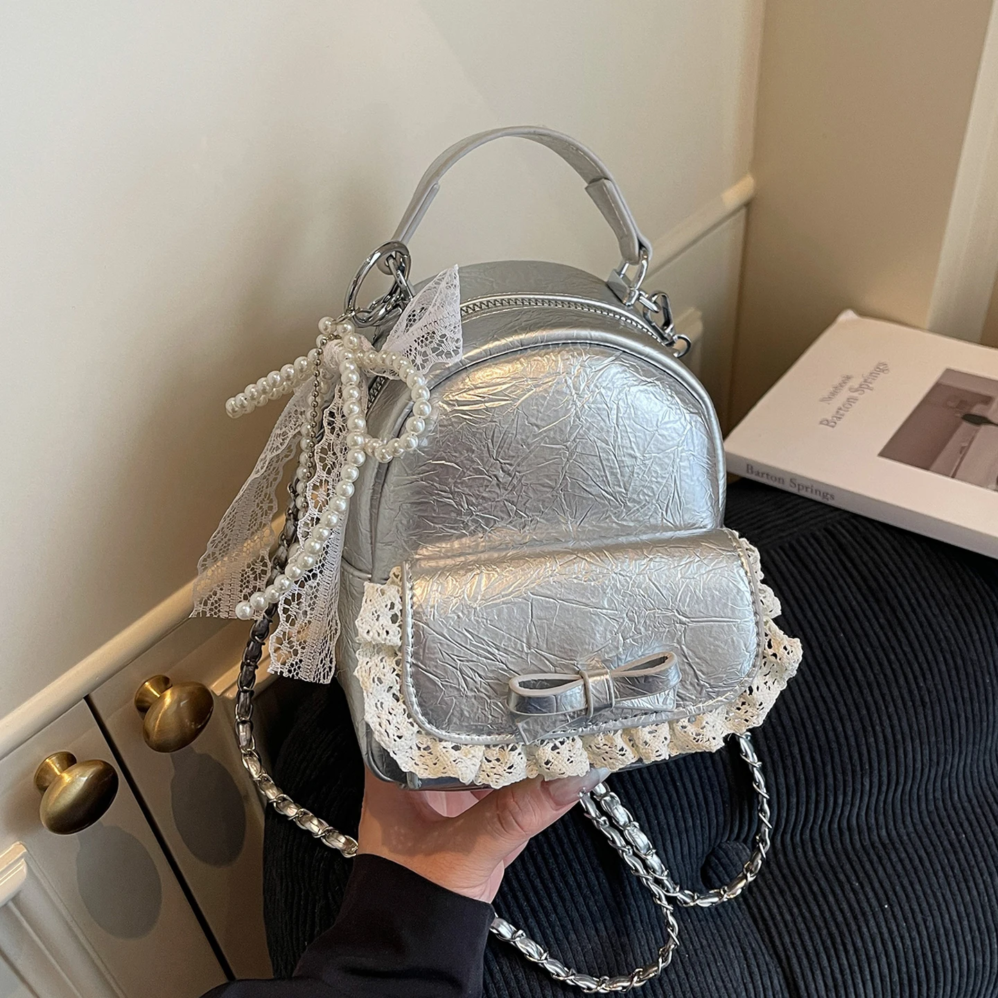 prata-plutonio-mochila-bonito-menina-rendas-emenda-corrente-um-ombro-saco-coreano-moda-arco-pequenas-mochilas-de-viagem-estudante-sacos-escolares