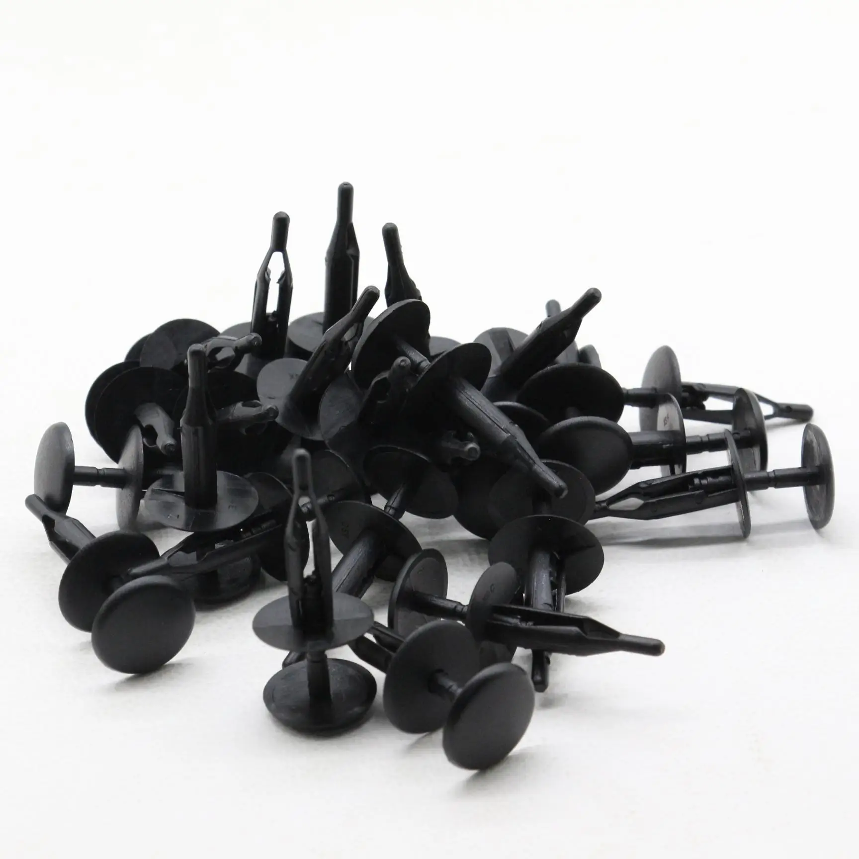 

25 pcs Nylon Radiator Air Baffle Retainers Push Clips Compatible With Cadillac Seville Eldorado 1993-On Replace 3540858 Black