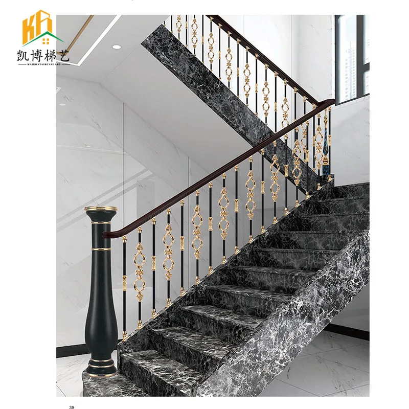 

Custom. Factory customised luxury stair railing metal railing stair railing hardware accessories set