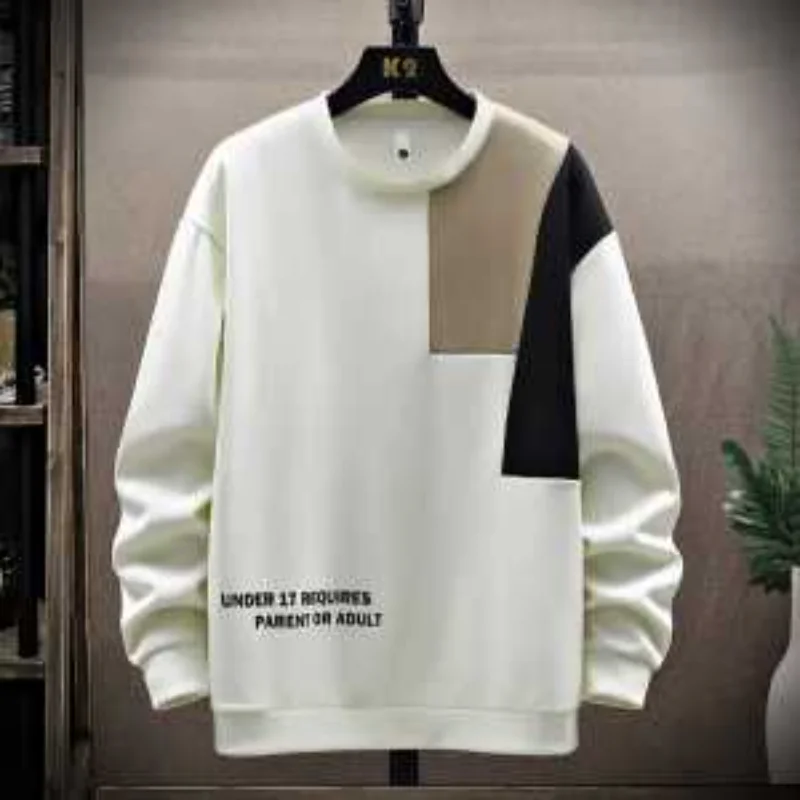 

Autumn Winter Men's Long-sleeved New Korean Style Trendy Loose Fashionable Versatile Casual Sweatshirt