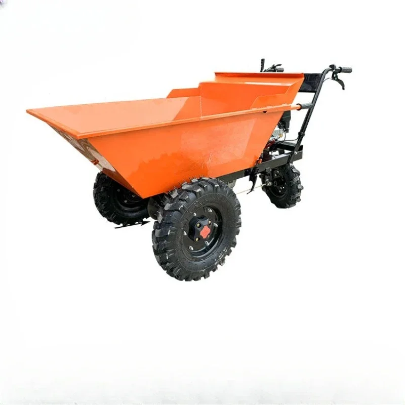 Construction site ash bucket truck diesel dump truck agricultural three-wheel trolley mountain crawler transport vehicle