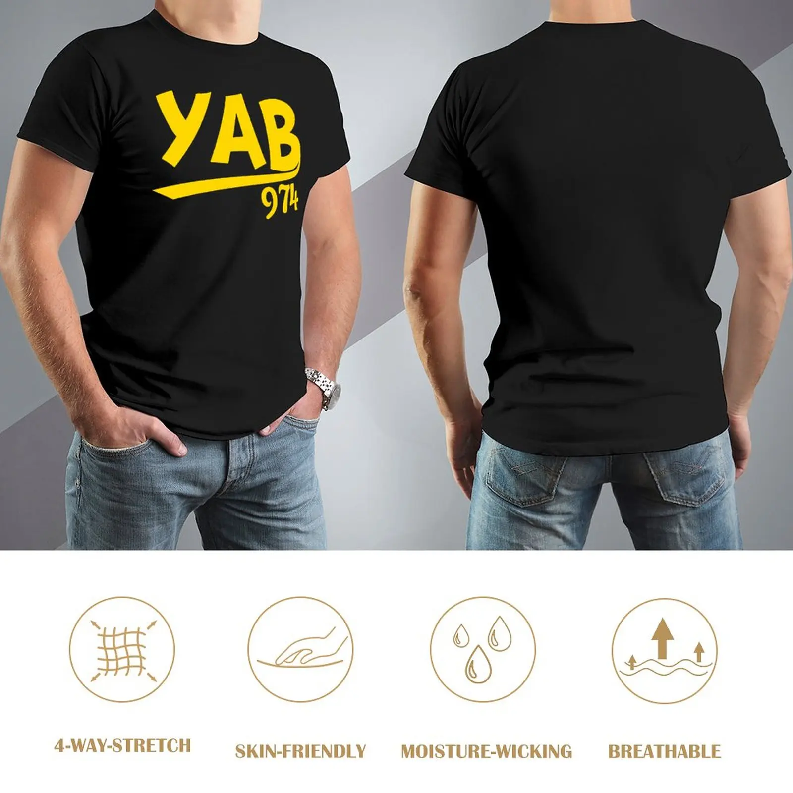 Tshirt Yab 974 Reunion Islandby B Buzz Classic  Fitness Eur Size High Quality