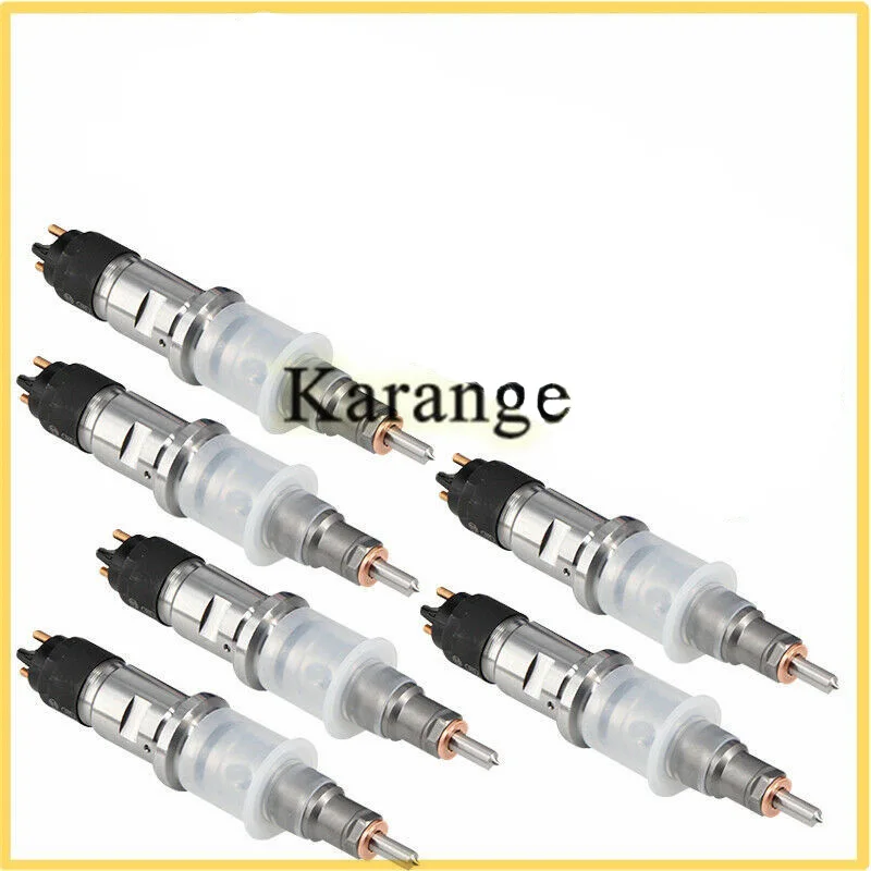 6 PCS 68027067AA Diesel Fuel Injectors Diesel Fit for Dodge RAM 6.7L 2007-2012 0986435518 68027067AA