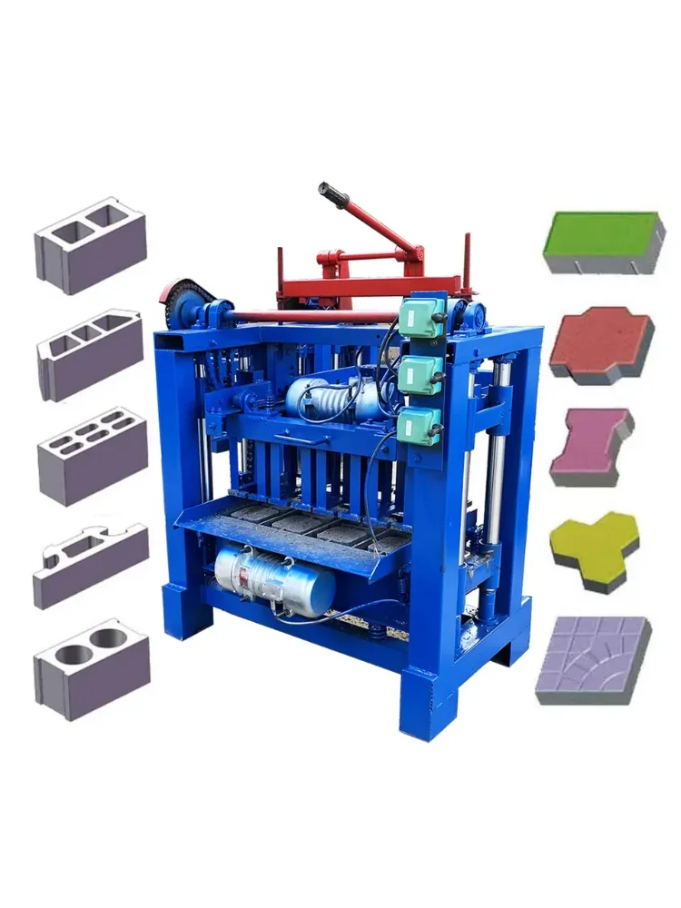 Automatic Interlocking Soil Cement Concrete Block Machine Brick Making Machinery for Make Bricks