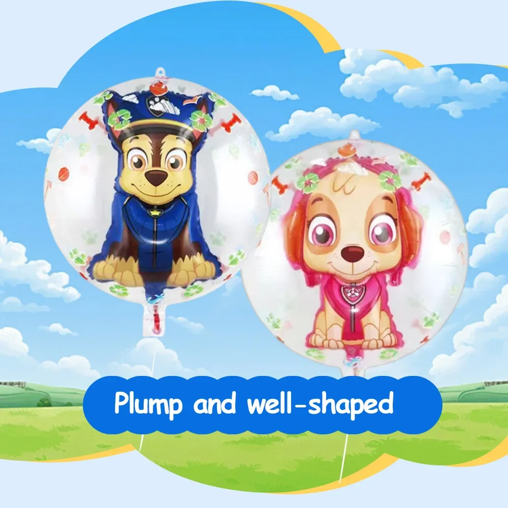 

PAW Patrol Cartoon Foil Balloon Kids Birthday Party Accessories Children's Gift Toy Aluminum Foil Inflatable Balloon Birthday
