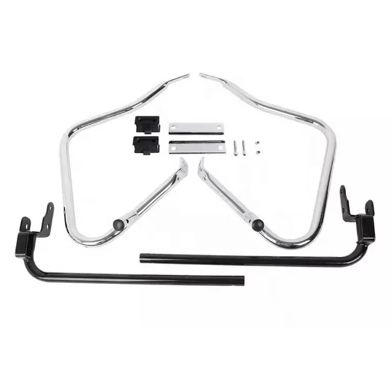 

STLF Motorcycle Rear Saddlebag Brackets Guard Crash Bar for Touring 2014-2024