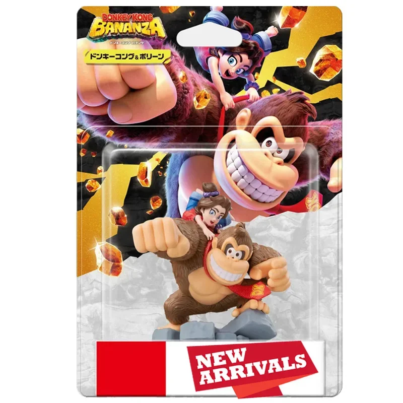 ARTSWIFT Donkey Kong 및 Pauline for NS NFC 피규어 오리지널 아시아 버전 지역 무료 재고 있음