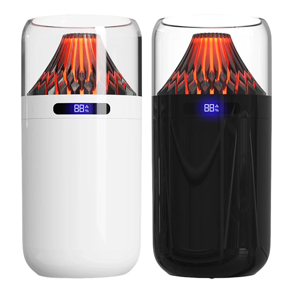 

Car Mist Spray Maker with Colorful Night Light Aroma Essential Oil Diffuser Volcano Essential Oil Diffuser for Car Home Office