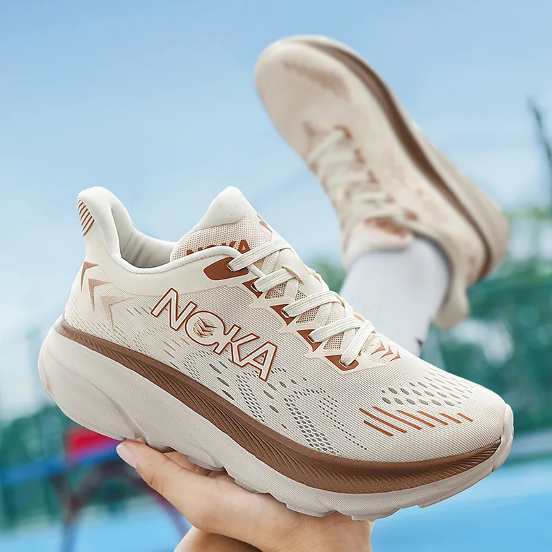 Marathon Sports Running Shoes Men Breathable Lightweight Sneakers Comfortable Athletic Nonskid Leisure Outdoor Sneakers for Men - view 6