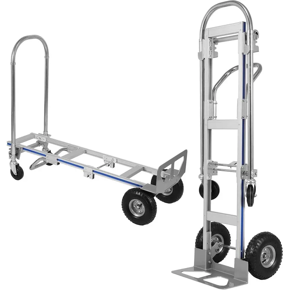 

Rust-Resistant Alloy Folding Hand Truck for Heavy-Duty Transport and Delivery