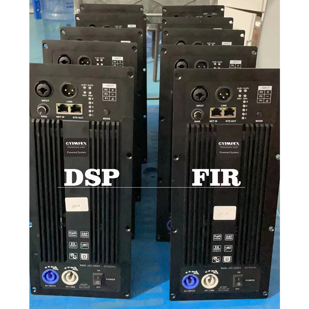 DSP31FIR Portable dsp fir Audio Class D 800w+300watts Power Amplifier Module For Speaker Stage Ktv Club Hotel