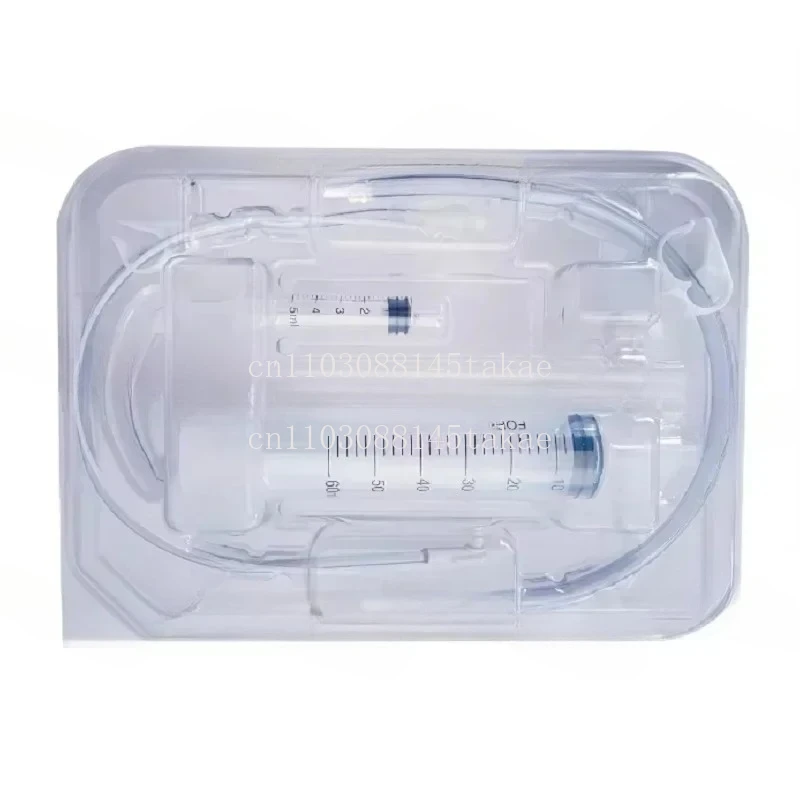 5PS Medical fr6-fr24 stomach feeding tube mini button MIC-KEY gastrostomy kit pvc stomach tube，Five minimum orders