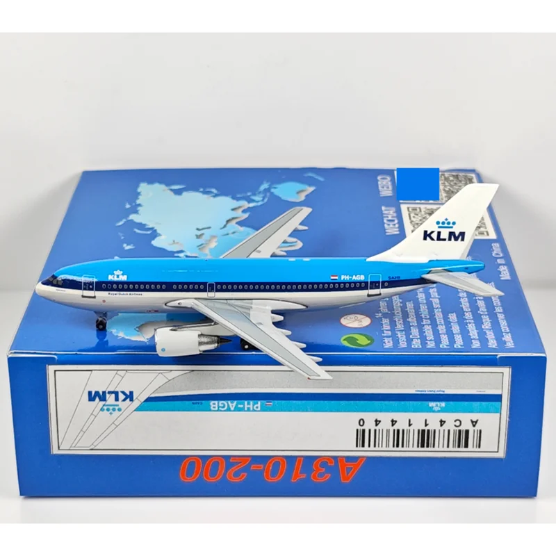 

AeroClassics 1/400 Scale KLM A310 PH-AGB Di-cast Alloy Aircraft Model Collectible Decorative Item Gift