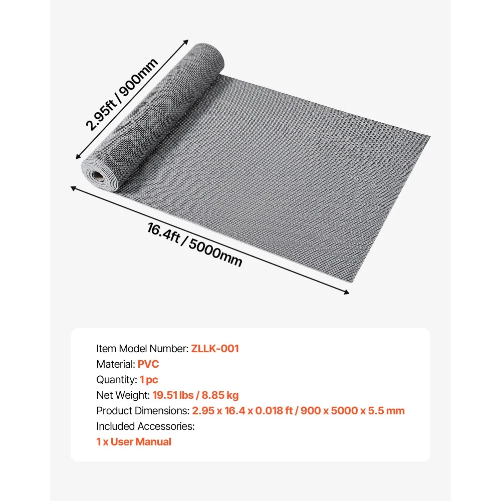 PVC anti slip commercial floor mat, suitable for outdoor indoor restaurants, swimming pools, terraces, bathrooms, and bathrooms