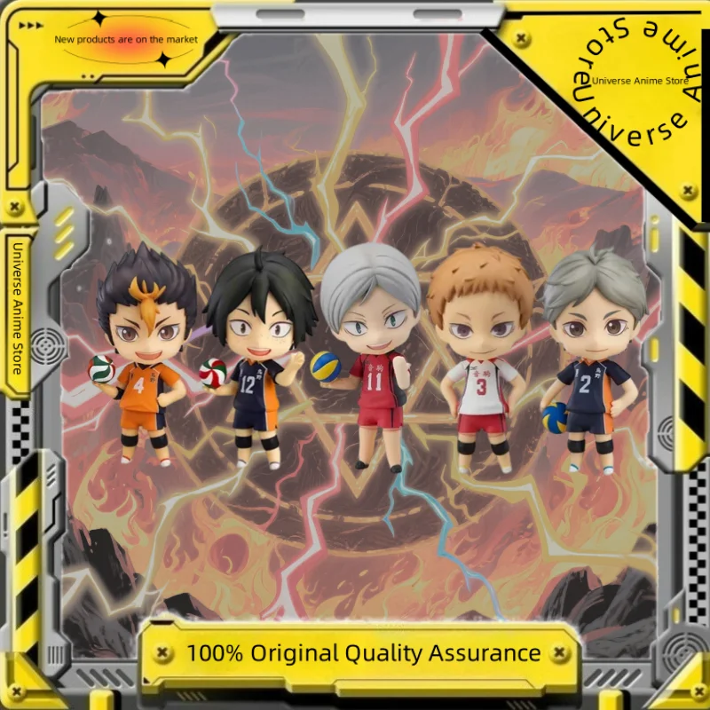 

Original Haikyuu!! Yu Nishinoya Koushi Sugawara Yaku Morisuke Anime Action Figures Toys Kids Gift Model