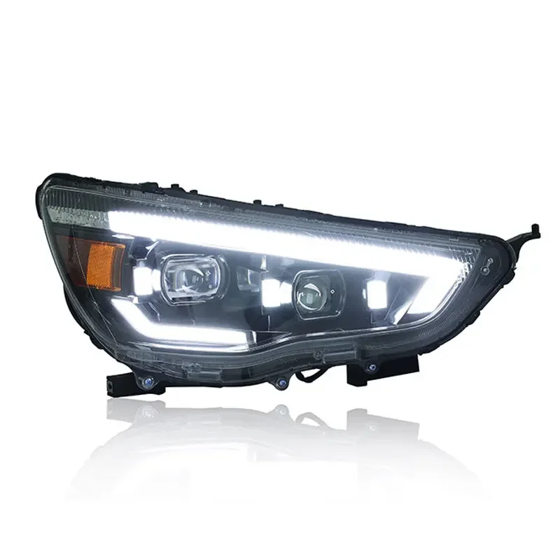 Head Lights For Mitsubishi ASX 2013-2019 LED Headlights latest Styling DRL Dual Projector Car Accesorios Modified