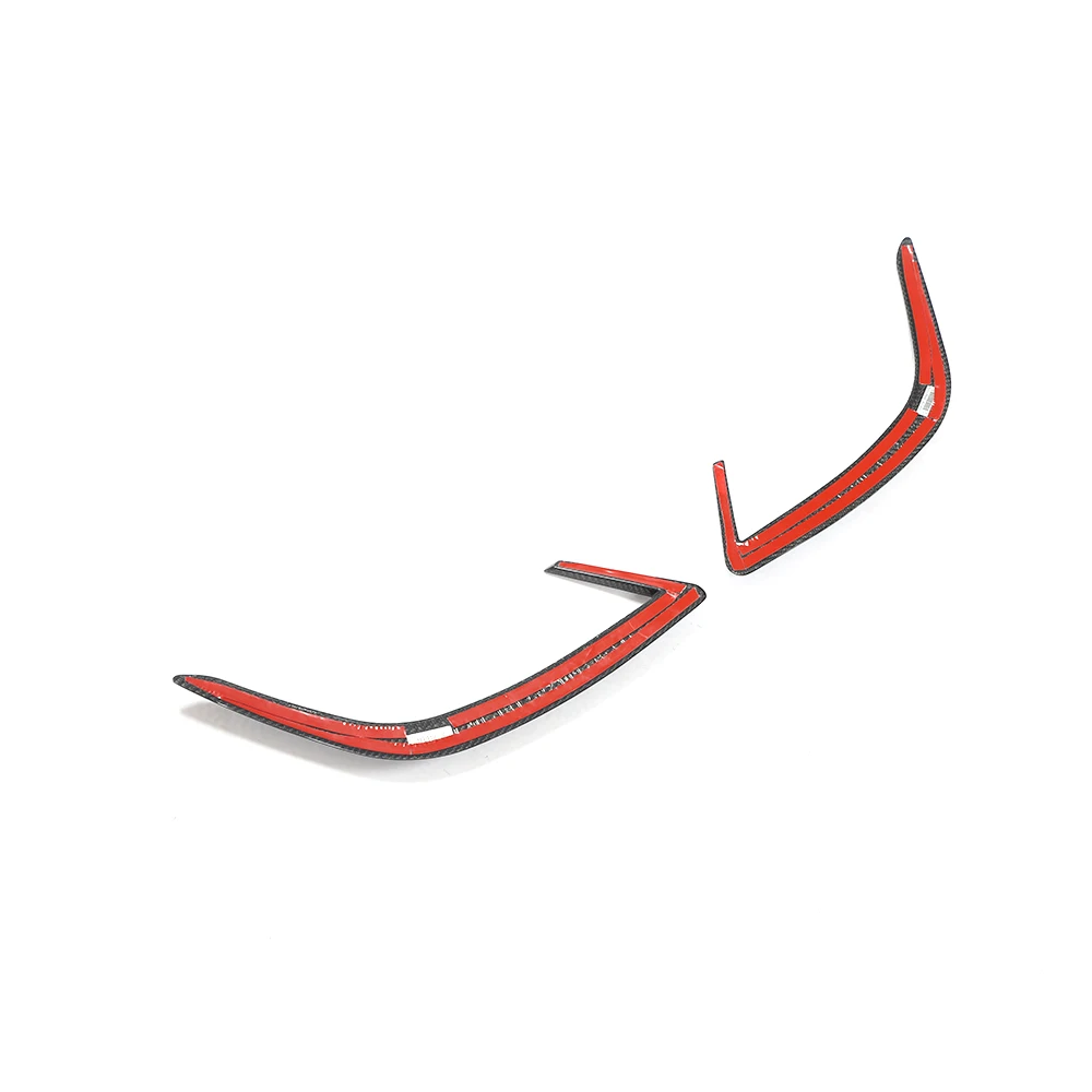 Suitable for A true carbon rear bumper duck-shaped splitter vent suitable Suitable for Kia Stinger view 5
