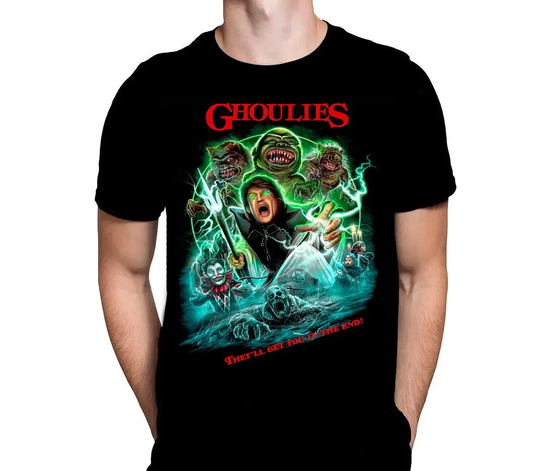 

GHOULIES HORROR MOVIE T SHIRT Demons Dark Comedy B