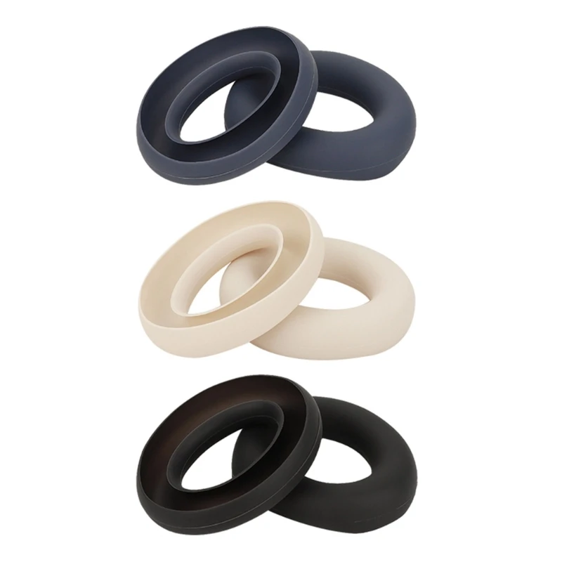 Breathable Silicone Ear Pads Earpads Cover Sleeve for Space Q45 Headsets